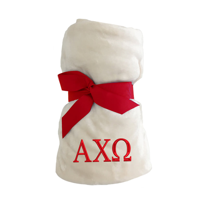 Alpha Chi Omega Tahoe Fleece Blanket