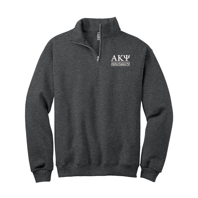 Alpha Kappa Psi Quarter Zip Sweatshirt