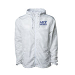 Alpha Kappa Psi Windbreaker Jacket 2 Line Design
