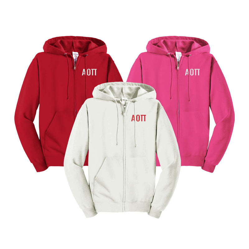 Alpha Omicron Pi Classic Hoodie