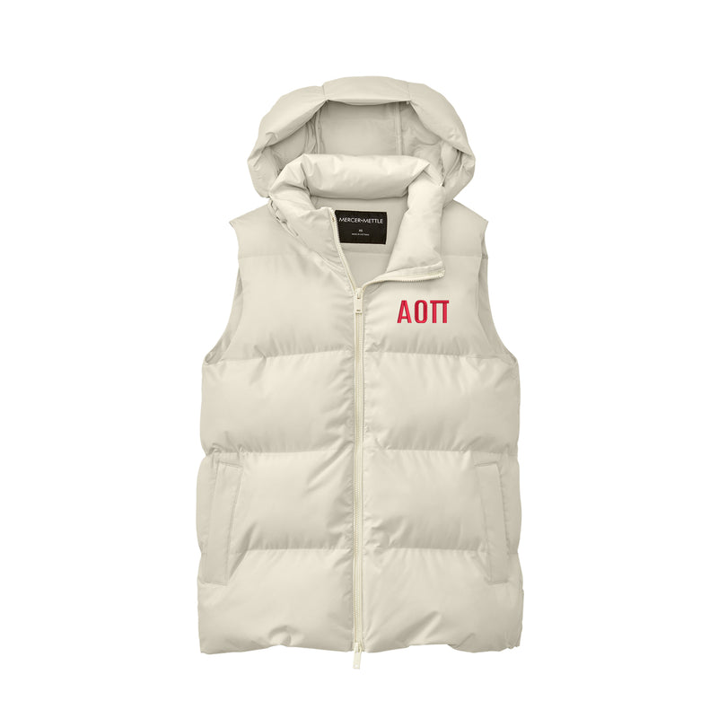 Alpha Omicron Pi Mercer+Mettle® Women’s Puffy Vest