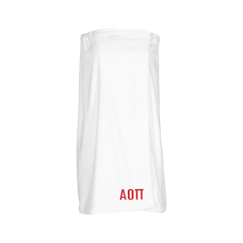 Alpha Omicron Pi Velour Spa Wrap