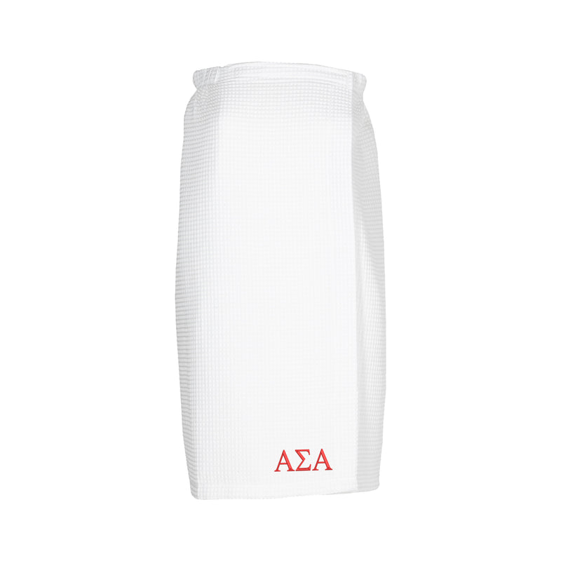 Alpha Sigma Alpha Waffle Spa Wrap