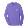 Beta Upsilon Chi Beach Washed Long Sleeve Pocket Tee