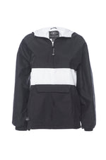 Alpha Omicron Pi Classic Striped Windbreaker - Lined