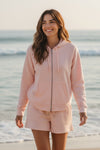 Alpha Phi Beach Washed Fleece Shorts