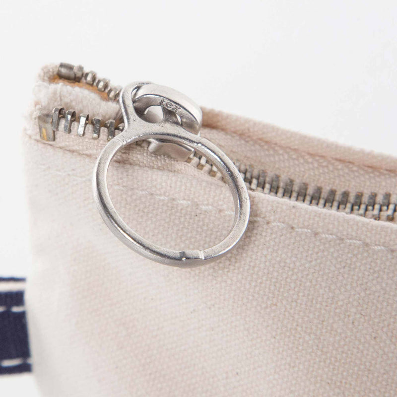 Phi Mu Canvas Cosmetic Bag