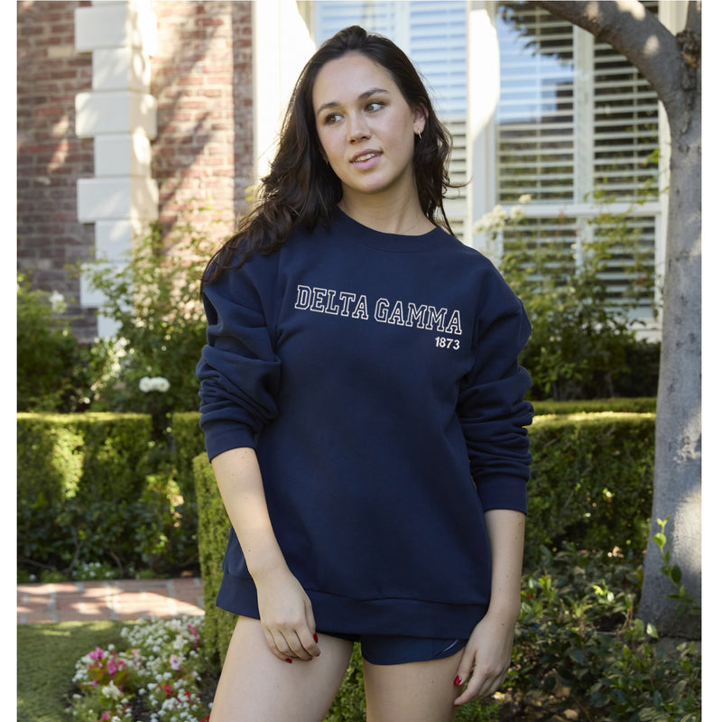 Delta Gamma lululemon Steady State Crew - Outline 1873