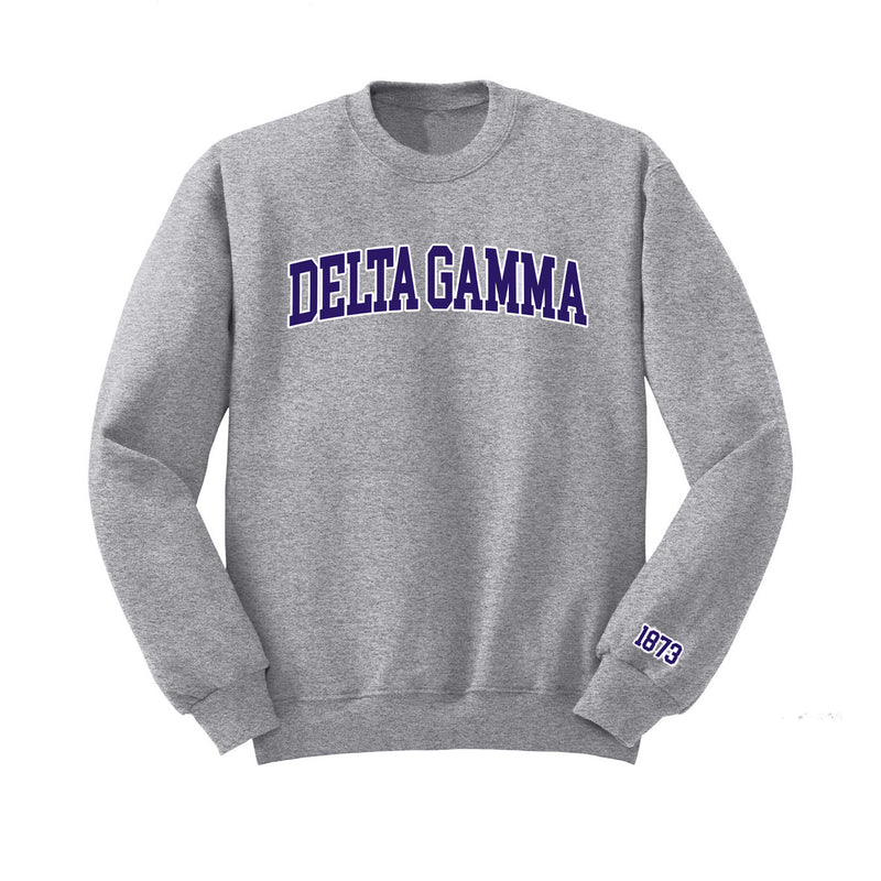 Delta Gamma Varsity Crewneck