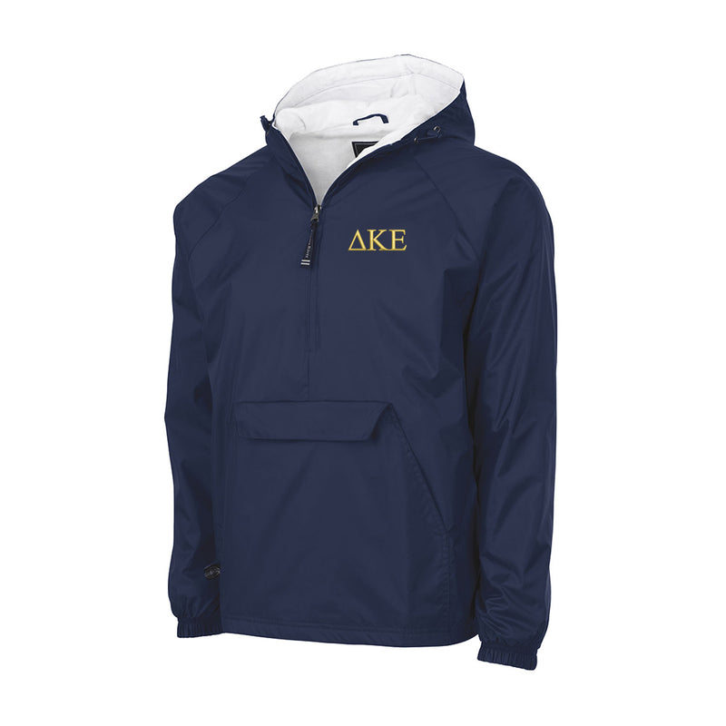 Delta Kappa Epsilon Flannel Lined Windbreaker - Letters