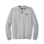Delta Kappa Epsilon 1/4-Zip Monogrammed Sweater
