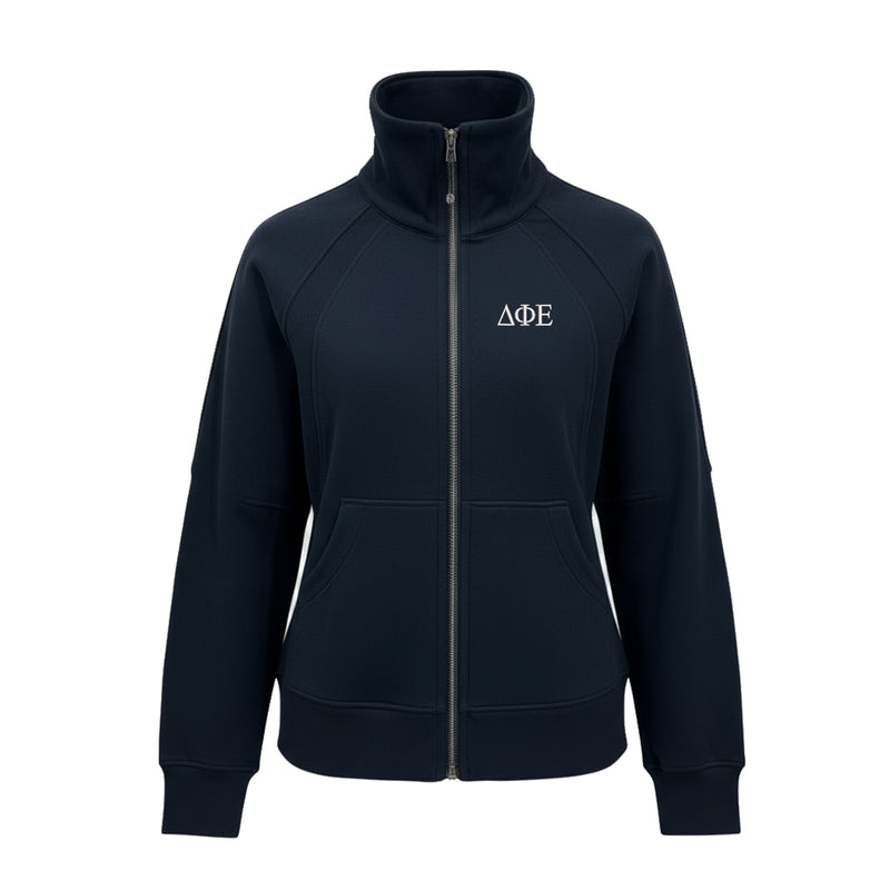 Phide Leteers Delta Phi Epsilon lululemon Scuba Oversized Long Funnel - FULL Zip ...
