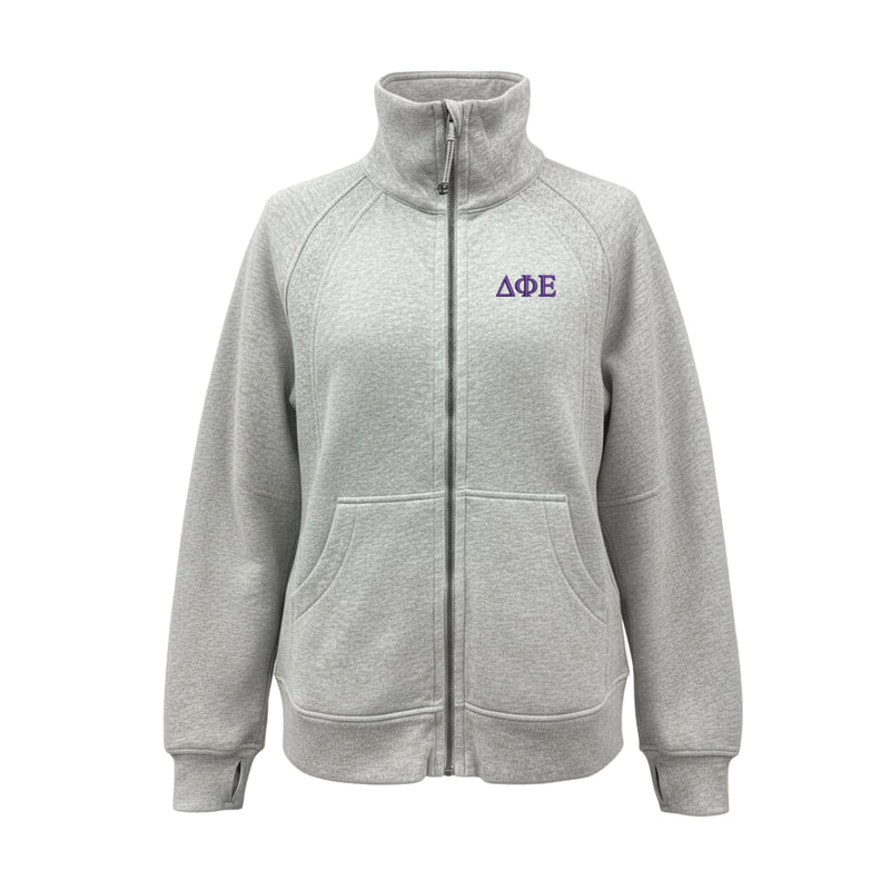 Delta Phi Epsilon lululemon Scuba Oversized Long Funnel - FULL Zip