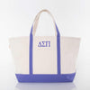 Delta Sigma Pi Large Canvas Tote Bag