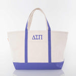 Delta Sigma Pi Large Canvas Tote Bag
