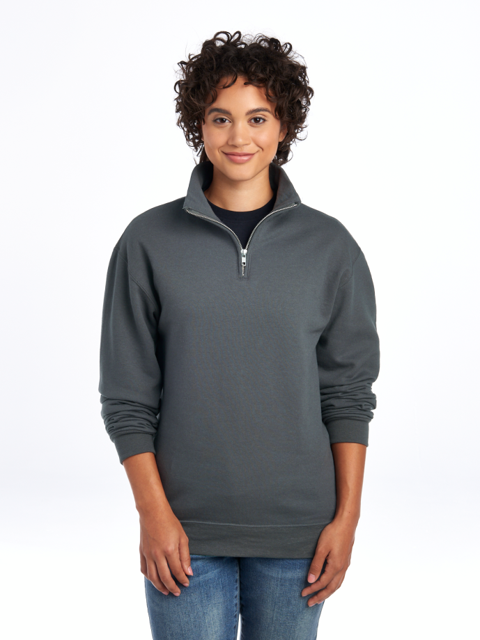 Alpha Chi Omega Quarter Zip Pullover Sweatshirt