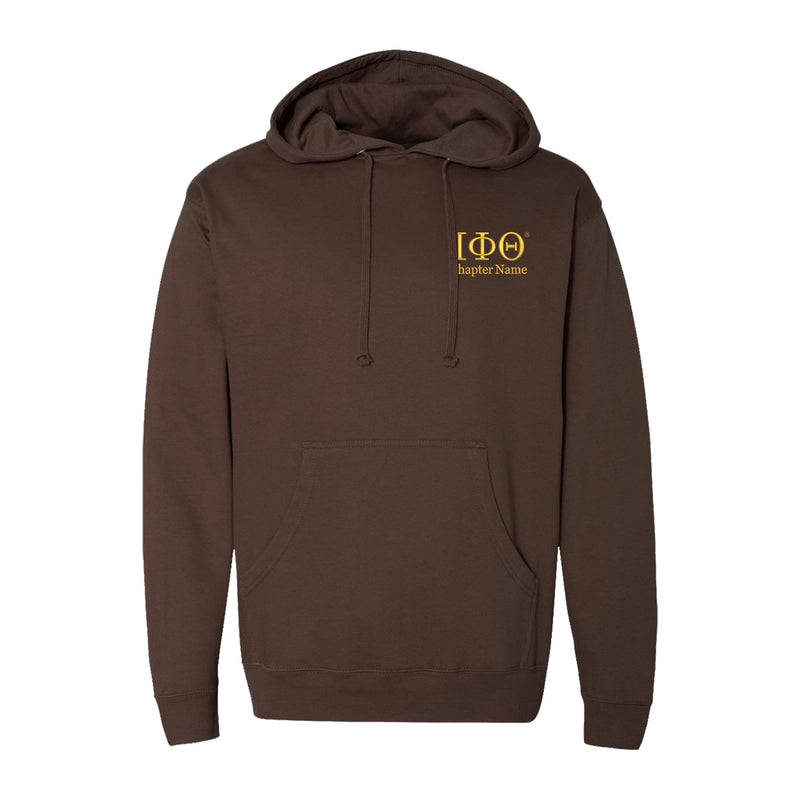 Iota Phi Theta Hooded Sweatshirt - Chapter Name
