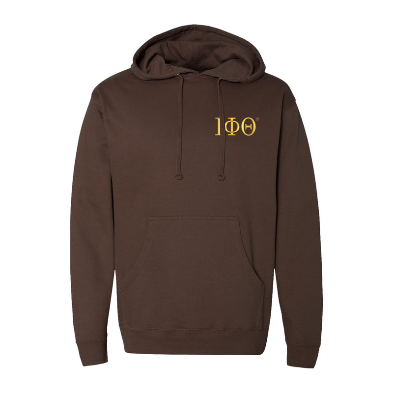 Iota Phi Theta Hooded Sweatshirt - Letters