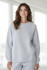 Alpha Delta Pi lululemon Scuba Oversized Long Crewneck - Letters