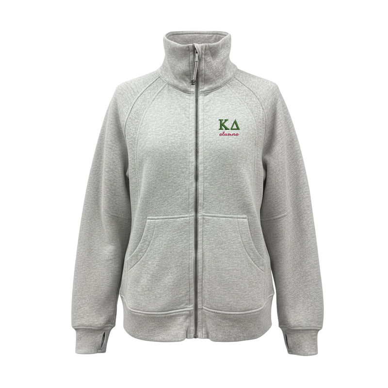 Kappa Delta ALUMNA lululemon long Scuba Oversized Funnel - Full-Zip