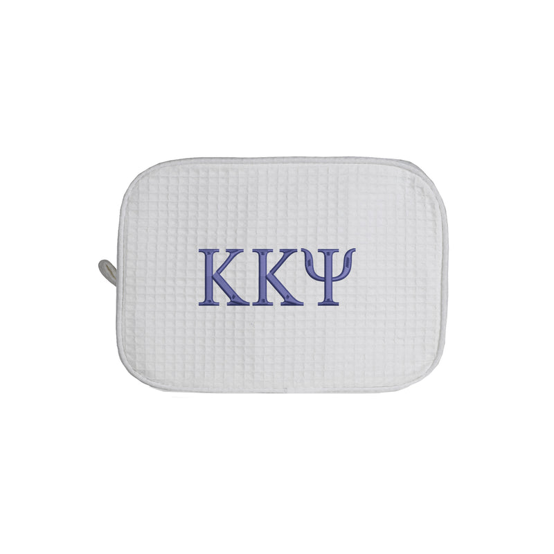 Kappa Kappa Psi Waffle Weave Cosmetic Bag