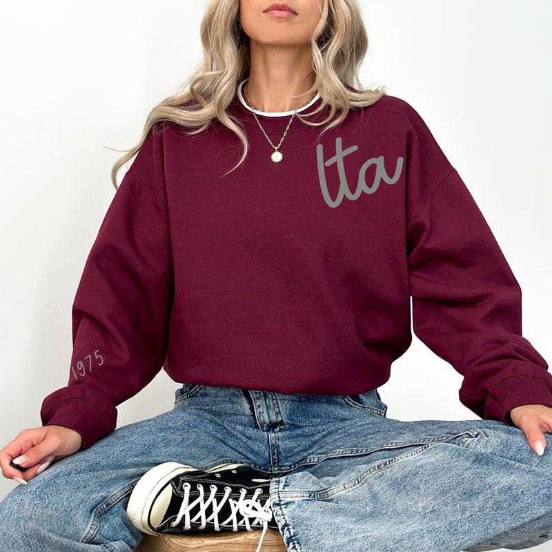 Lambda Theta Alpha 1975 Avenue Crewneck