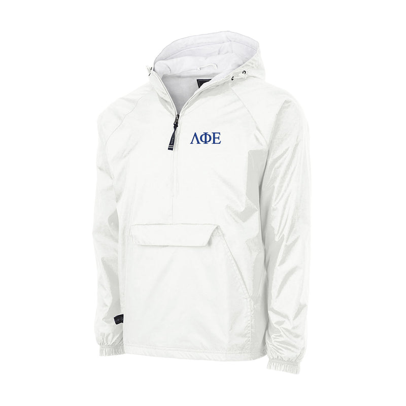 Lambda Phi Epsilon Flannel Lined Windbreaker - Letters