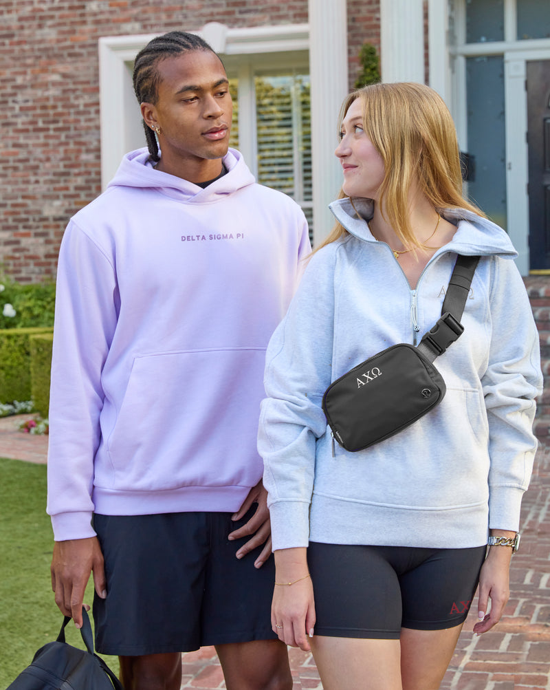 LIMITED EDITION lululemon Steady State Pullover Hoodie with Wordmark - Lavender Frost