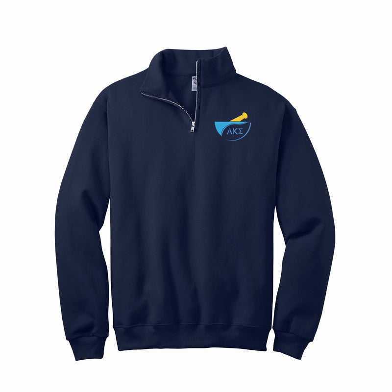 Lambda Kappa Sigma Mortar Pestle Quarter Zip Sweatshirt