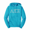 Lambda Kappa Sigma Outline Letters Hooded Sweatshirt