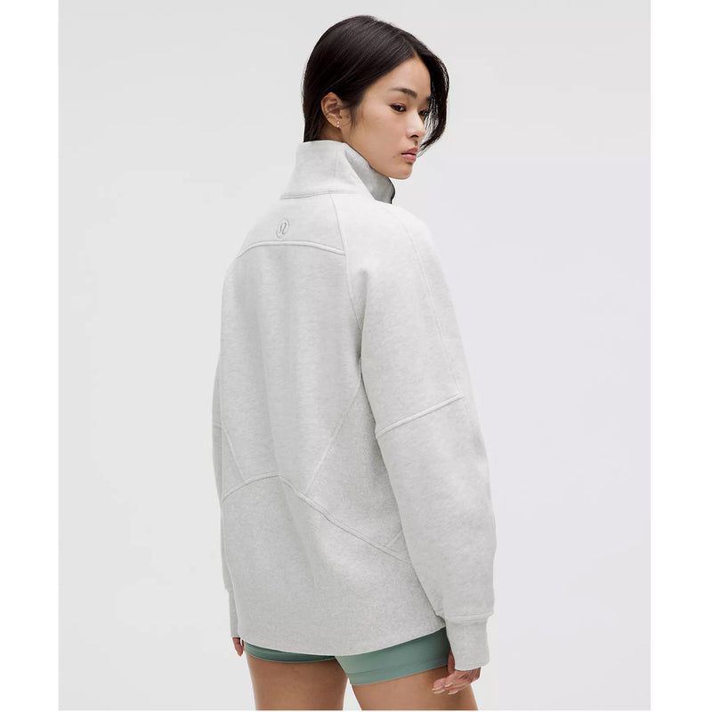 Tau Beta Sigma MOM lululemon Scuba Oversized Funnel-Neck Half Zip Long