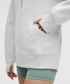 Alpha Delta Pi lululemon Scuba Oversized Funnel-Neck Half Zip Long