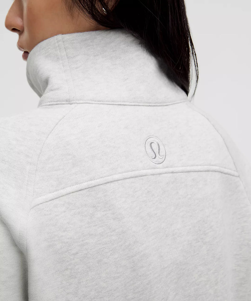Alpha Delta Pi lululemon Scuba Oversized Funnel-Neck Half Zip Long