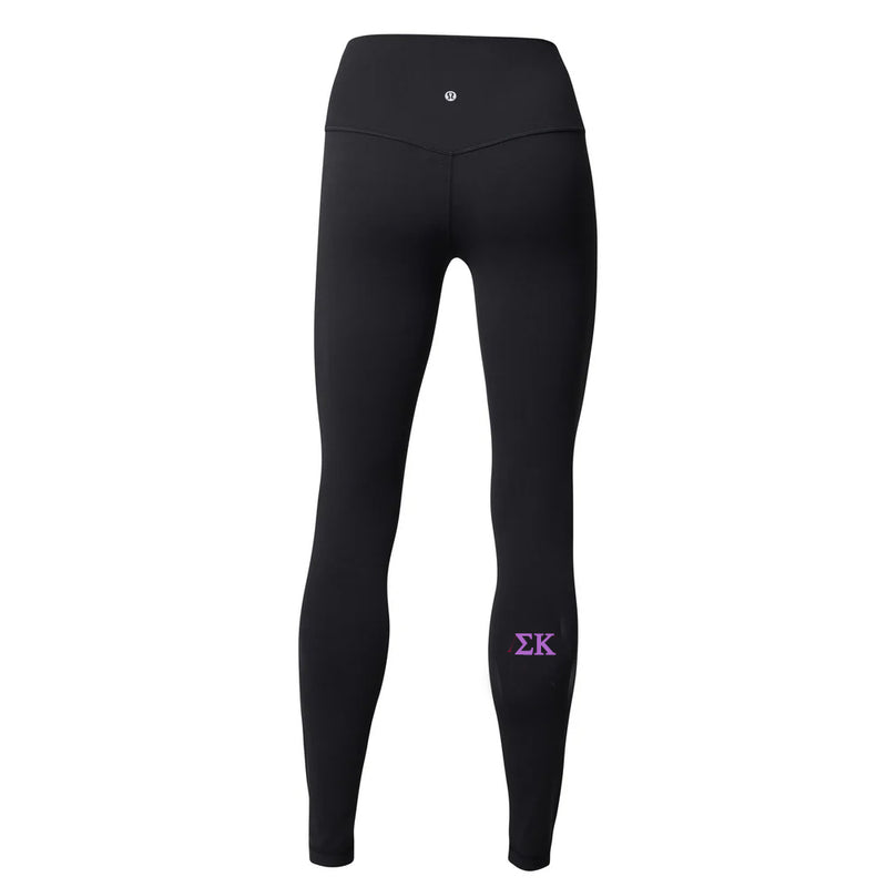 Sigma Kappa lululemon Align™ High-Rise Pant 25" - Black