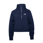 Alpha Omicron Pi lululemon Scuba Oversized Funnel-Neck Half Zip - Navy