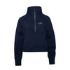 Delta Phi Epsilon lululemon Scuba Oversized Funnel-Neck Half Zip - Navy