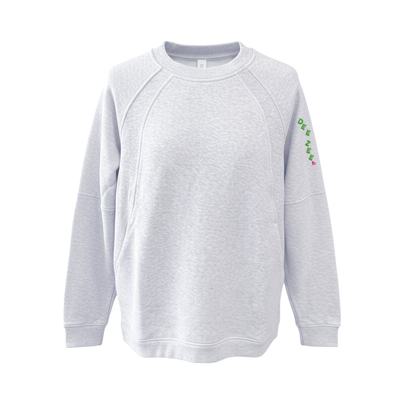 Delta Zeta lululemon Scuba Oversized Long Crewneck - DEE ZEE