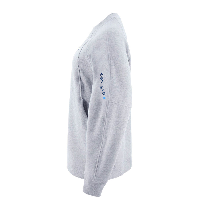 Phi Sigma Sigma lululemon Scuba Oversized Long Crewneck - PHI SIG