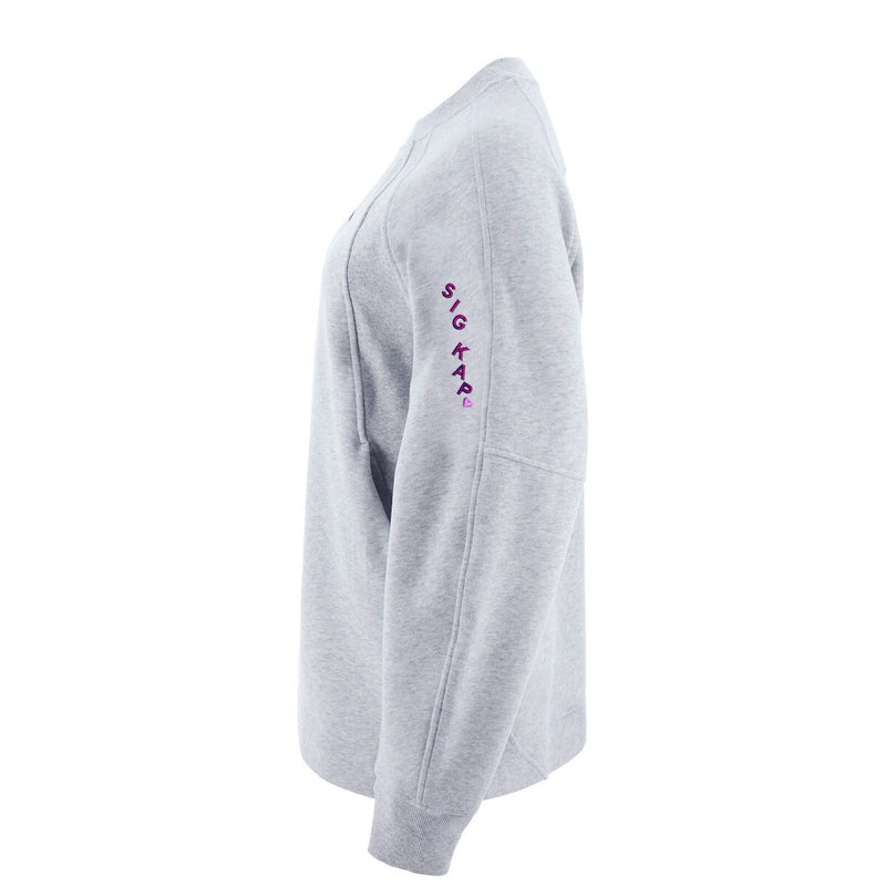 Sigma Kappa lululemon Scuba Oversized Long Crewneck - SIG KAP