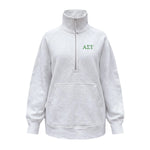 Alpha Sigma Tau lululemon Scuba Oversized Funnel-Neck Half Zip Long