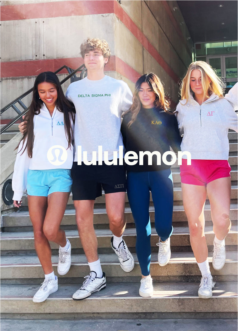 Delta Sigma Pi lululemon Pace Breaker Linerless Short 5"