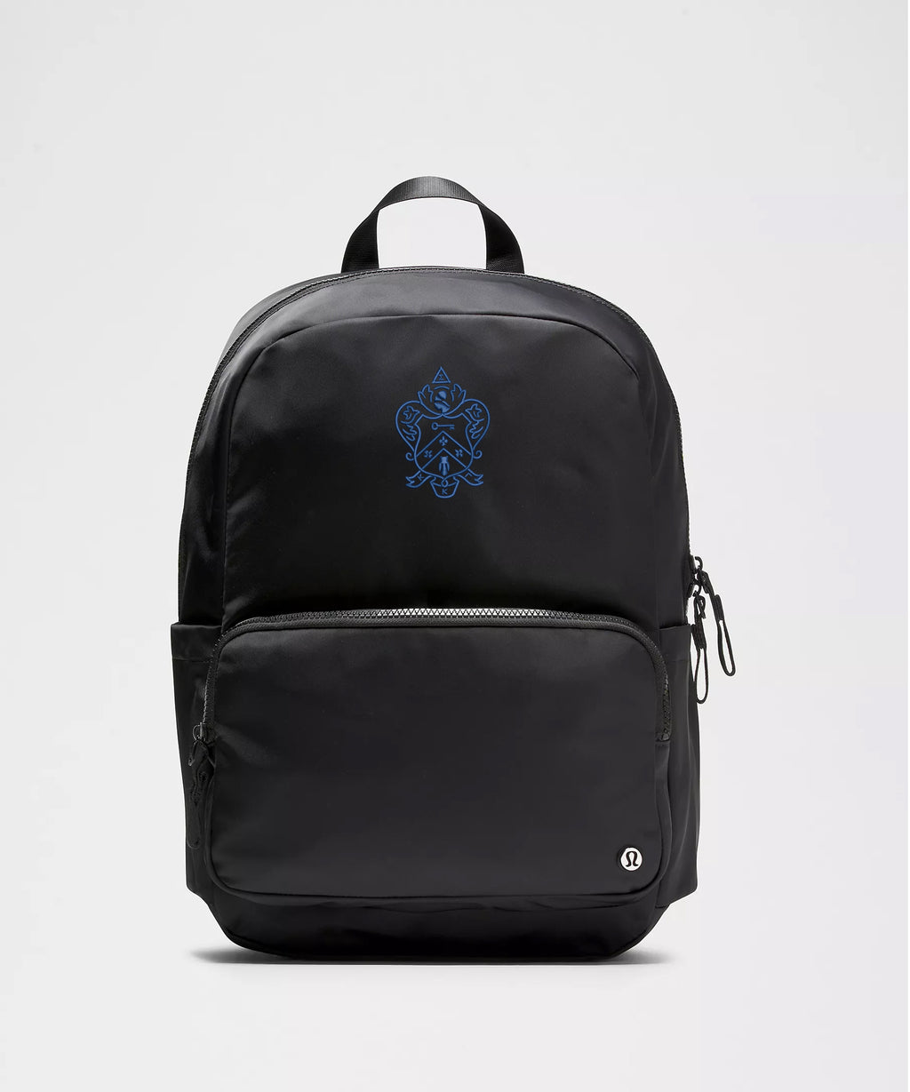 lululemon backpack gym Every day 2.0 23L (001) Side pockets for quick access to water bottle and small items Kappa Kappa Gamma lululemon Everywhere