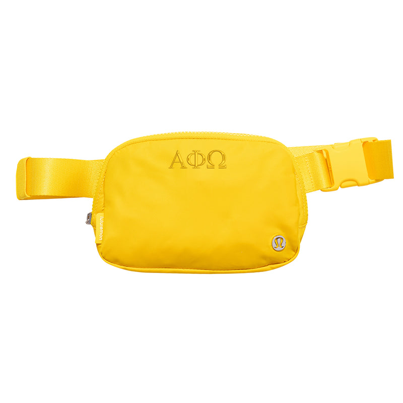Alpha Phi Omega lululemon Everywhere Belt Bag - Maize