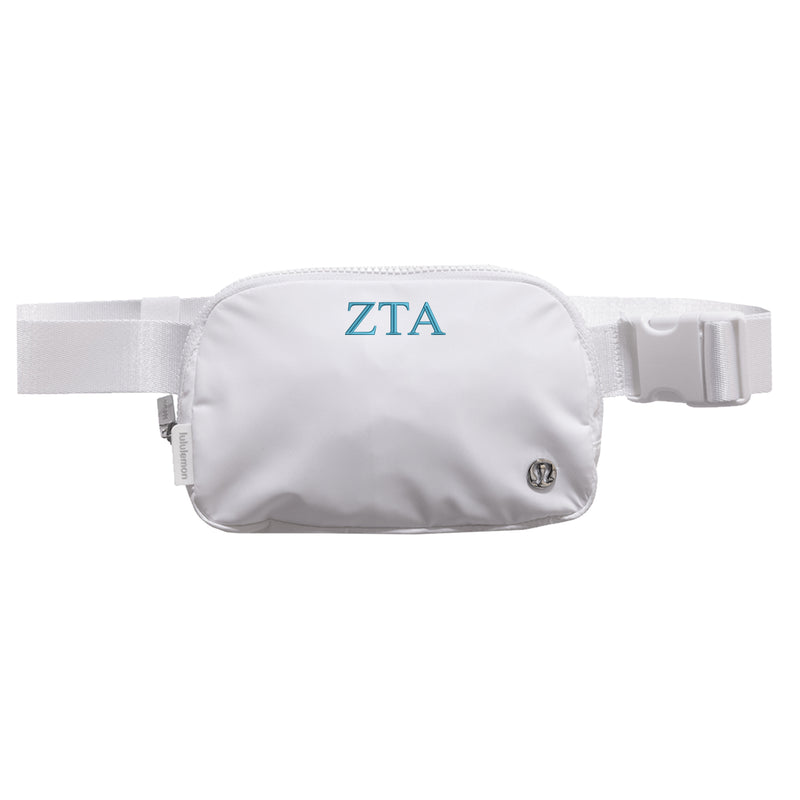 Zeta Tau Alpha lululemon Everywhere Belt Bag - White