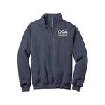 Omega Phi Alpha Quarter Zip Pullover Sweatshirt