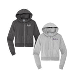 Phi Alpha Delta Cropped Zip Up Hoodie