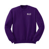 Phi Delta Epsilon Embroidered Crewneck - Letters