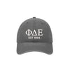 Phi Delta Epsilon EST. 1904 Relaxed Fit Hat