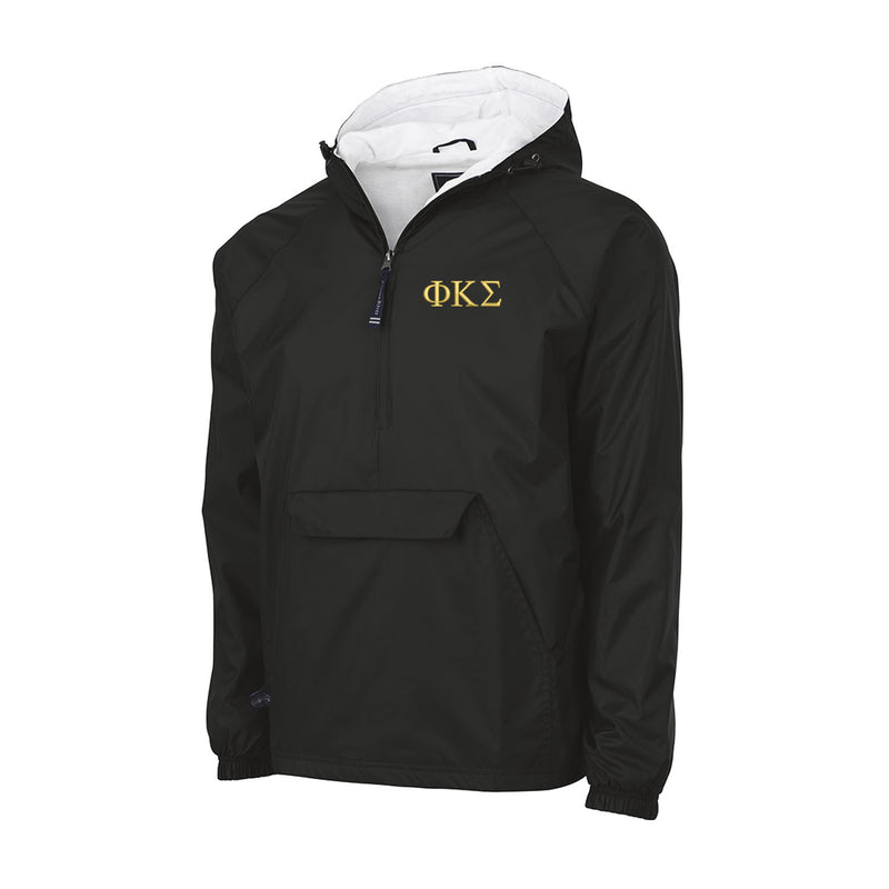 Phi Kappa Sigma Flannel Lined Windbreaker - Letters