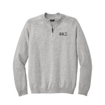 Phi Kappa Sigma 1/4-Zip Monogrammed Sweater